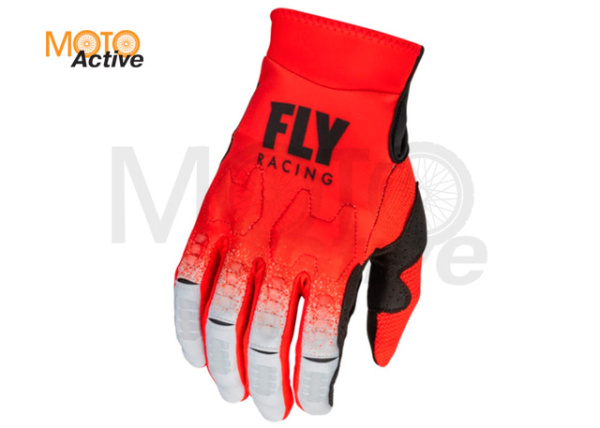 Перчатки FLY RACING EVOLUTION DST , красный/серый